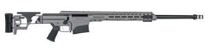 Barrett 18498 MRAD  6.5 Creedmoor 24" 10+1 Tungsten Gray Cerakote Gray Fixed Adjustable Comb Stock Black Polymer Grip Right Hand