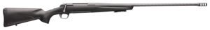 Browning 035542299 X-Bolt Pro 6.8 Western 3+1 24" Carbon Gray Elite Cerakote/ 4.49" Fluted Barrel, Carbon Gray Elite Cerakote Steel Receiver, Black/ Carbon Fiber Stock, Right Hand
