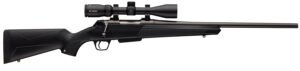Winchester Guns 535737212 XPR Compact Scope Combo 243 Win 3+1 20" Black Perma-Cote Matte Black Synthetic Stock Right Hand (Full Size) Vortex Crossfire II 3-9x40mm No Sights