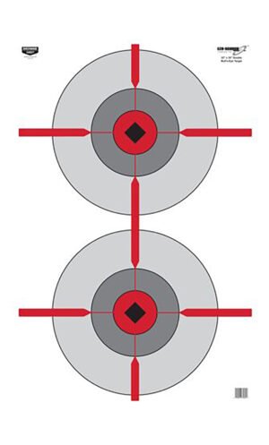Birchwood Casey 37031 EZE-Scorer  Bullseye Paper Target 23" x 35" 100 Per Pkg