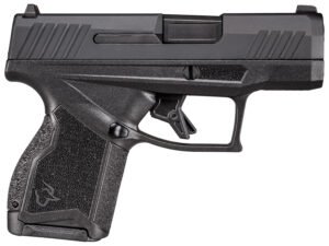Taurus 1GX4M93110 GX4  Micro-Compact 9mm Luger 10+1 3.06" Satin Black DLC Barrel, Black Nitride Serrated Slide, Matte Stainless Steel Frame, Black Polymer w/Interchangeable Backstrap Grip Right Hand