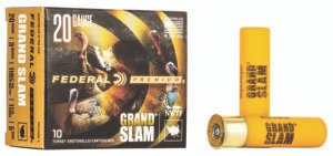 Federal PFCX258F5 Premium Grand Slam 20Gauge 3" 1 5/16oz 5Shot 10 Per Box/25 Case