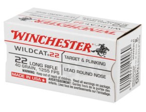 Winchester Ammo USA22LR USA Wildcat 22LR 40gr Lead Round Nose 5000rds *Sold by the case