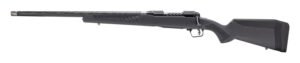 Savage Arms 57713 110 UltraLite Full Size 308 Win 4+1 22" Carbon Fiber Threaded Barrel Black Melonite Drilled & Tapped Stainless Steel Receiver Adj AccuStock Matte Gray Synthetic Stock, Left Hand