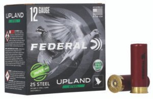 Federal USH122W75 Upland Field & Range Paper Wad 12Gauge 2.75" 1oz 7.5Shot 25 Per Box/10 Case