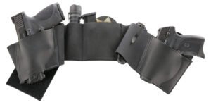 Galco UWBKSM2 UnderWraps 2.0 Black Small Leather/Nylon Handgun
