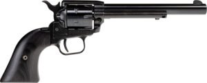 Heritage Mfg RR22B6-BBK Rough Rider  22 LR 6 Shot 6.50" Black Oxide Alloy Steel Barrel, Black Alloy Steel Frame, Black Oxide Cylinder, Black Laminate Wood Grip, Exposed Hammer