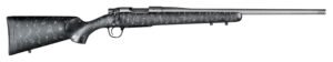 Christensen Arms 8010102100 Mesa  6.5 PRC 4+1 24" Threaded Barrel, Tungsten Gray Cerakote, Black with Gray Webbing Stock