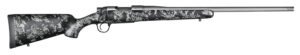 Christensen Arms 8010107200 Mesa FFT 6.5 Creedmoor 4+1 20" Threaded Barrel, Tungsten Gray Cerakote, Black with Gray Webbing Stock