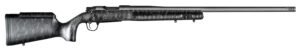 Christensen Arms 8010201500 Mesa Long Range 338 Lapua Mag 3+1 27" Threaded Barrel, Tungsten Gray Cerakote, Black with Gray Webbing Stock
