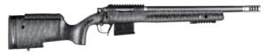Christensen Arms CA10271488481 BA Tactical Long Range 308 Win 4+1 16" Carbon Fiber Barrel, Black Nitride Finish, Black with Gray Webbing Stock