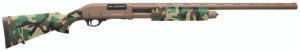 Charles Daly 930330 301  12 Gauge 3" 4+1 28" Vent Rib Barrel, Flat Dark Earth Barrel/Receiver, Woodland Camo Synthetic Stock & Forend, Includes 3 Choke Tubes