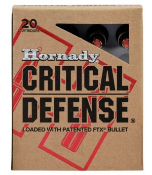 Hornady 90050 Critical Defense  30SuperCarry 100gr Hornady Flex Tip eXpanding 20 Per Box/10 Case