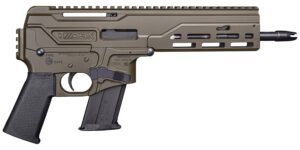 Diamondback DB165AL101 DBX  Sports South Exclusive 5.7x28mm 20+1 8" Black Nitride Threaded Barrel, M-LOK Handguard, OD Green Aluminum Picatinny Rail Receiver, Black Magpul K Grip
