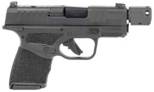 Springfield Armory HC9389BTOSPMSLC Hellcat Micro-Compact OSP 9mm Luger 3.80" Threaded/Compensated 10+1, Black, Polymer Frame, Serrated/Optic Cut Slide, Manual Safety