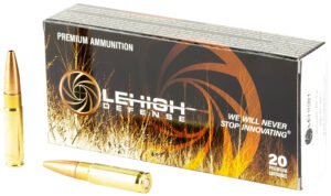 Lehigh Defense LA300BLK115CC Controlled Chaos 300Blackout 115gr 20 Per Box/10 Case