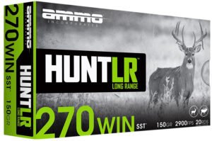 Ammo Inc 270W150SSTA20 Hunt Long Range 270Win 150gr Super Shock Tip 20 Per Box/10 Case