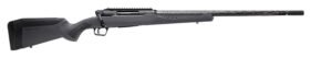 Savage Arms 57896 Impulse Mountain Hunter 300 WSM 2+1 24" Carbon Fiber Threaded Barrel, Black Aluminum Receiver w/Picatinny Rail, Gray AccuStock Synthetic Stock, Ambidextrous