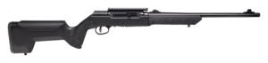 Savage Arms 47260 A22 Takedown Full Size 22 LR 10+1 18" High Luster Button Rifled Barrel, High Luster Drilled & Tapped Carbon Steel Receiver, Black Takedown Synthetic Stock, Right Hand