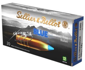 Sellier & Bellot SB65XA eXergy  6.5Creedmoor 120gr TAC EX Blue 20 Per Box/12 Case