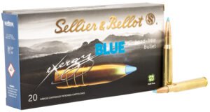 Sellier & Bellot SB3006XA eXergy  30-06Springfield 165gr TAC EX Blue 20 Per Box/12 Case