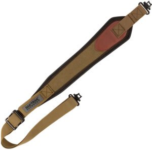 Heritage Cases 8110 Long Gun Sling  Olive Canvas w/Leather Trim 33"-46" OAL