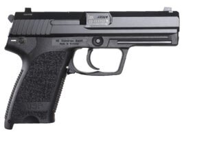 HK 81000324 USP V1 45 ACP 4.41" 10+1 Black Polymer Frame, Black Polymer Grip