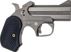Bond Arms BARWXL Rowdy XL  45 Colt (LC) .410 2rd Shot 3.50" Matte Stainless Steel Frame Black Extended B6 Resin Grips
