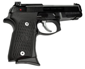 Langdon Tactical Tech LTT92CTJ Beretta 92 Elite Compact 9mm Luger 15+1 4.25" Stainless Target Crown Steel Barrel, Black Serrated Steel Slide, Black VZ G10 Grip, Optimized Trigger Bar & Trigger Job