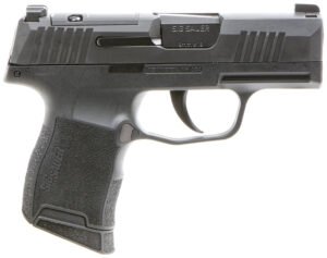 Sig Sauer 3659BXR3P P365 BXR Micro-Compact 9mm Luger 10+1 3.10" BlackBarrel, Black Nitron Optic Ready/Serrated Slide, Black Polymer Grips