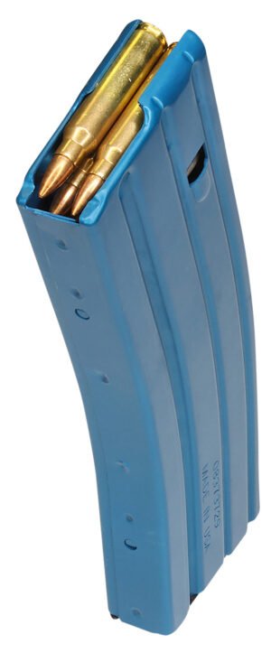 DuraMag 2023005175CPD AR-15 Duramag Speed 20rd 300 Blackout 223 Cal/5.56mm Blue Aluminum