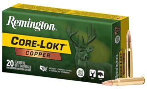 Remington Ammunition R27853 Core-Lokt Copper 30-06Springfield 150gr Copper Hollow Point 20 Per Box/10 Case