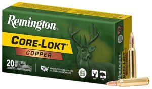 Remington Ammunition R27858 Core-Lokt Copper 300WinMag 180gr Copper Hollow Point 20 Per Box/10 Case