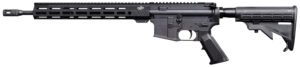 Bushmaster 1010017BLK QRC II 5.56x45mm NATO 10+1 16", Black, Collapsible Carbine Stock, A2 Grip, 14" M-LOK Handgaurd