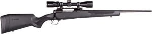 Savage Arms 58130 110 Apex Hunter XP 400 Legend 4+1 18" Carbon Steel, Black, Synthetic AccuFit Stock, Vortex Crossfire II 3-9x40mm Scope