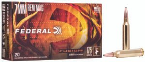 Federal F7RFS2 Fusion  7mmRem 175gr Bonded Soft Point 20 Per Box/10 Case