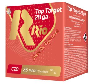 Rio Ammunition RC289 Top Target  28 Gauge 2.75" 3/4 oz 9 Shot 25 Per Box/ 10 Case