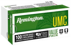 Remington Ammunition 23795 UMC Value Pack 40S&W 180gr Full Metal Jacket 100 Per Box/6 Case