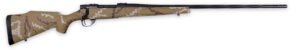 Weatherby VHH223RR6B Vanguard Outfitter 223 Rem 5+1 24" Threaded/Spiral Fluted, Graphite Black Barrel/Rec, Tan with Brown & White Sponge Synthetic Stock, Accubrake Muzzle Brake, Adj. Trigger