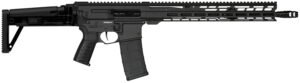 CMMG 55A1A0BAB Dissent MK47 5.56x45mm NATO 30+1 (2) 16.10", Black Armor, Side Charging Handle Rec, 15" M-Lok Handguard, Side Folding Stock, Zeroed Grip, Muzzle Brake, 60/90 Ambi Safety, Adj. Gas Block