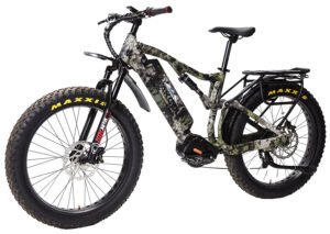 Bakcou E-bikes BS19KRYB25 Storm 25 Large Kryptek Altitude 19" w/Stand Over Height of 30.50" Frame, Sram 9sp, 40t Front & Sram 11-34t Rear Cassette Bafang M620 Ultra Motor