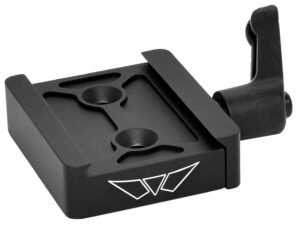 Warne 7955M ARCA Rail Adapter Skyline Black Anodized Steel
