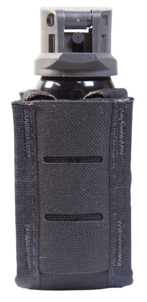 High Speed Gear 41OC00BK TACO Duty OC Spray Pouch, Black Nylon with MOLLE Exterior, Fits MOLLE, Compatible with MK3 OC Can