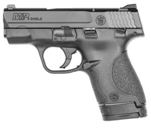 M&P Shield 9mm 3.1" B/Blk CA comp 7&8rd