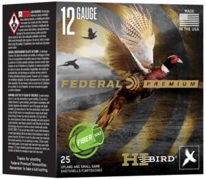 Federal HVFB12HW5 Federal Premium Hi-Bird 12Gauge 2.75" 1 1/4oz 5Shot 25 Per Box/10 Case