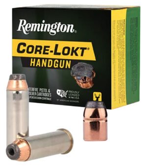 Remington Ammunition R20220 Core-Lokt Handgun 357Mag 180gr Jacketed Hollow Point 20 Per Box/10 Case