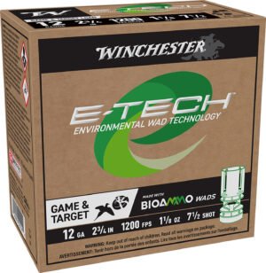 Winchester Ammo WCM127 E-Tech  12Gauge 2.75" 1 1/8oz 7.5Shot 25 Per Box/10 Case