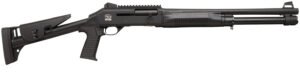 Chiappa Firearms 930386 601 DPS Full Size Frame 12 Gauge Semi-Auto 3" 5+1 18.50" Black Steel Barrel, Black Picatinny Rail Aluminum Receiver, Black Fixed Synthetic Stock, Black Rubber Grip