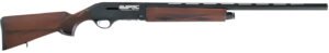 Escort HEAS122805W2 Escort WS  Full Size 12 Gauge Semi-Auto 3" 4+1 28" Black Chrome Vent Rib Barrel, Black Anodized Grooved Aluminum Receiver, Adjustable Turkish Walnut Stock