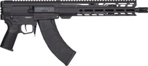 CMMG 86A8E0BAB Dissent MK47 7.62x39mm 30+1 12.50" Black Nitride Threaded Barrel, M-LOK Handguards, Black Armor Cerakote Aluminum Picatinny Rail Receiver